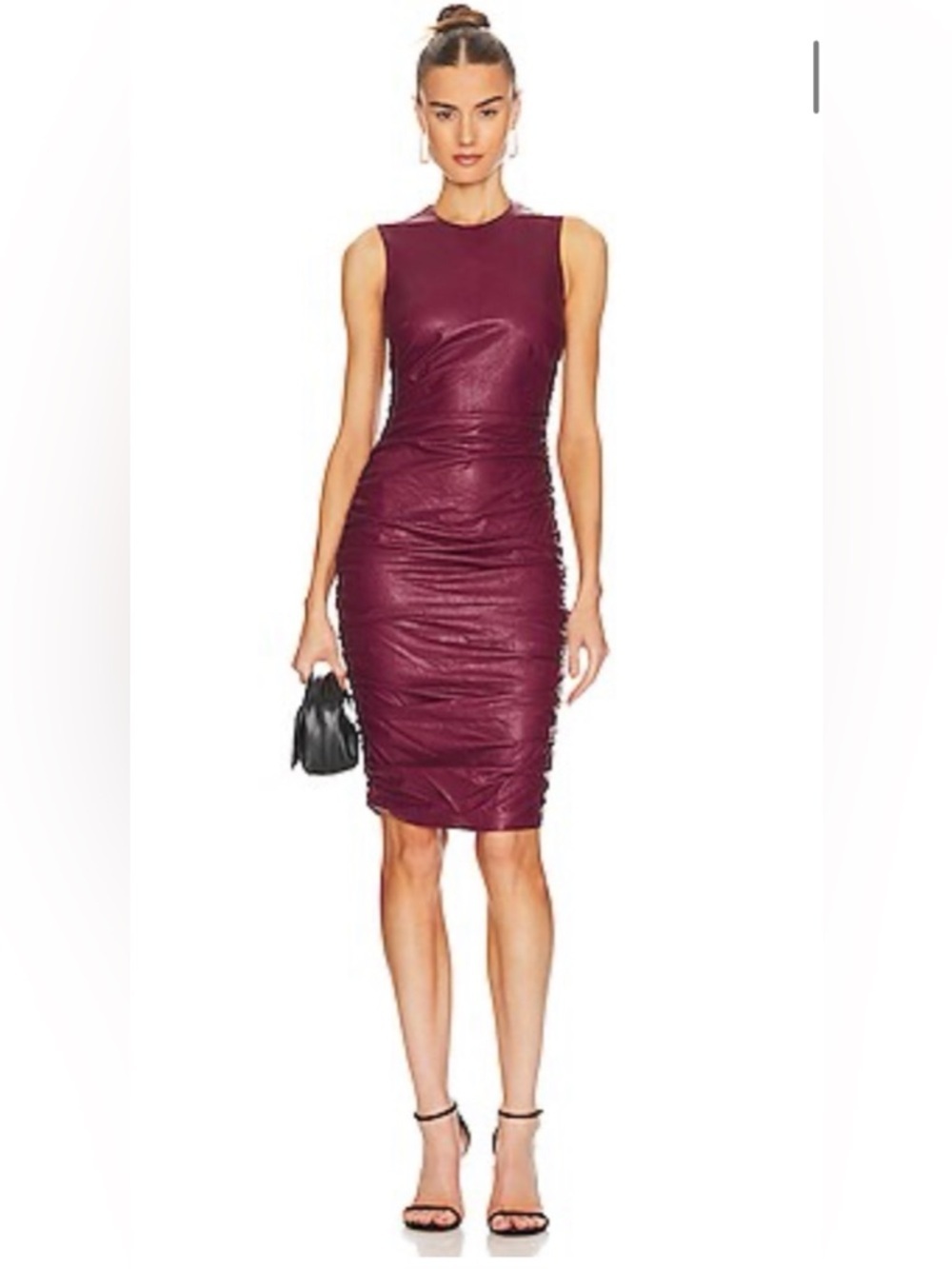 Amanda Uprichard Jamilla Leather Dress